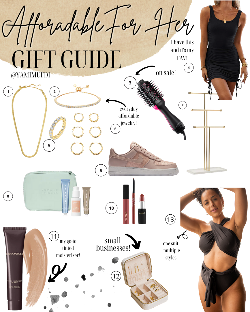 Affordable Holiday Gift Guide for Her 2020