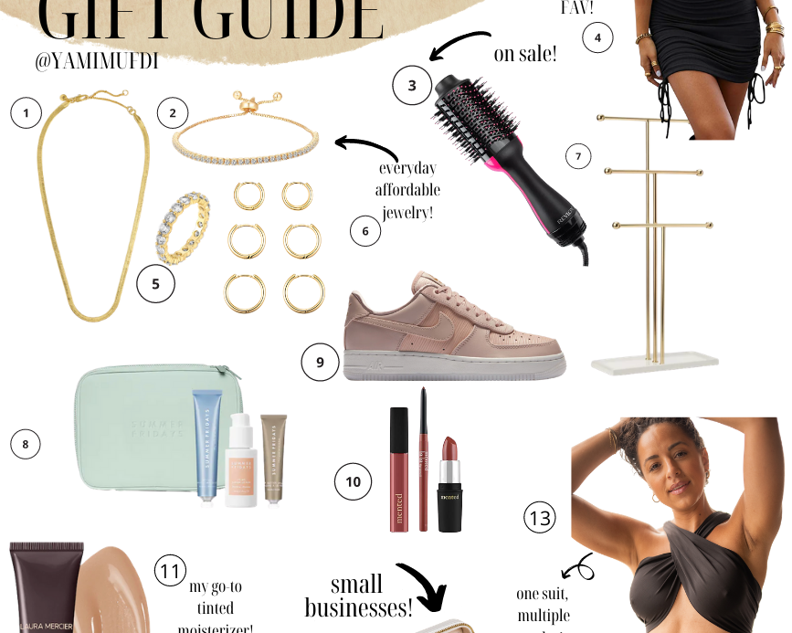 Affordable Holiday Gift Guide for Her 2020