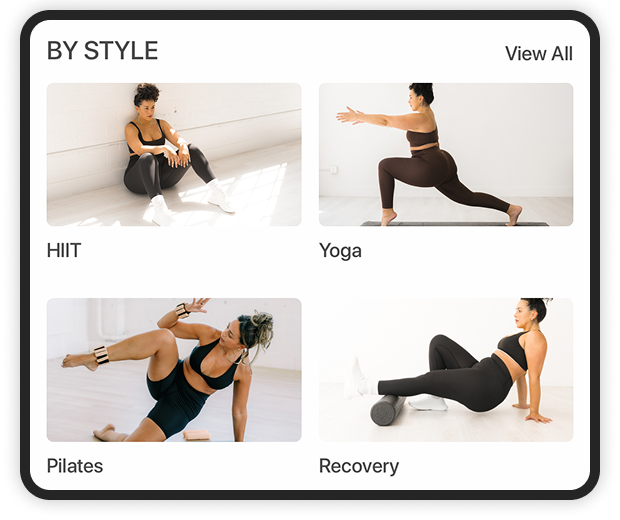Overview of the class types The FITclub offers: HIIT, Yoga, Pilates and Recovery